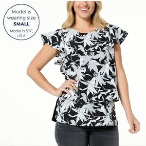 NWT Diane Gilman Blouse